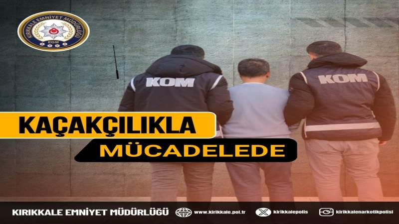 Kırıkkale'de Kalem Şeklinde Silah Ele Geçirildi